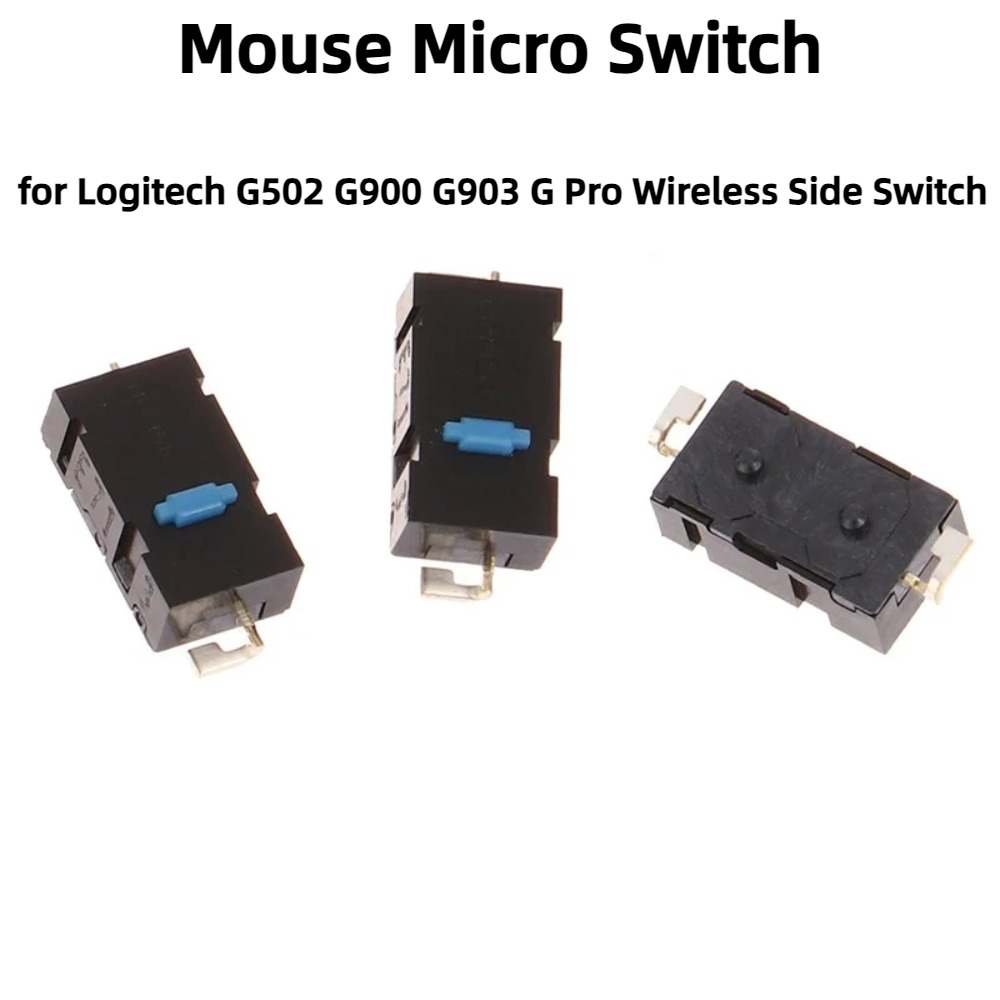 Logitech Mouse G502 - 2szt Mysz Mikroprzełącznik SMD Przycisk Blue