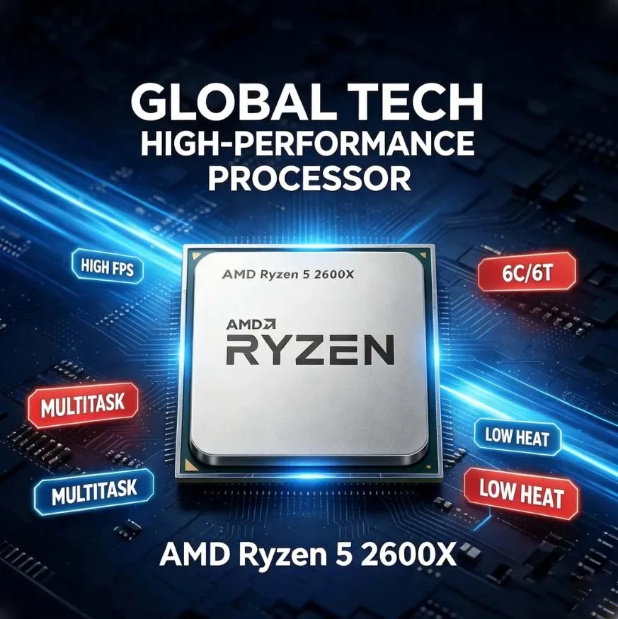 Amd Cpu Ryzen 5 - AMD Ryzen 5 2600X 6-rdzeniowy 12-wątkowy