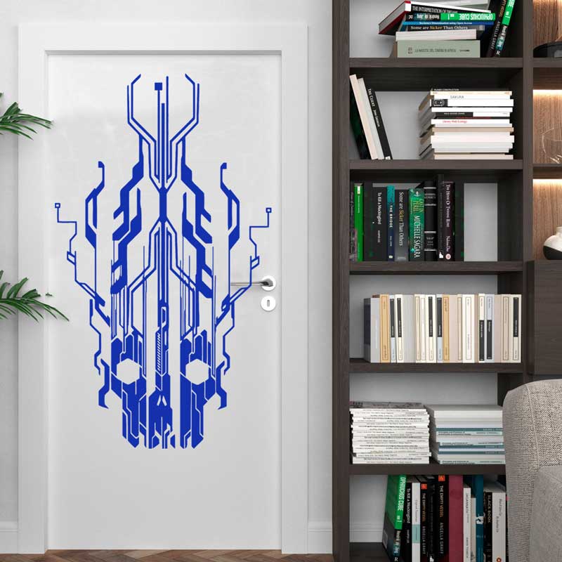 Chip Circuit Tech Skull Winylo – Office Tech Furniture recenzja i cena