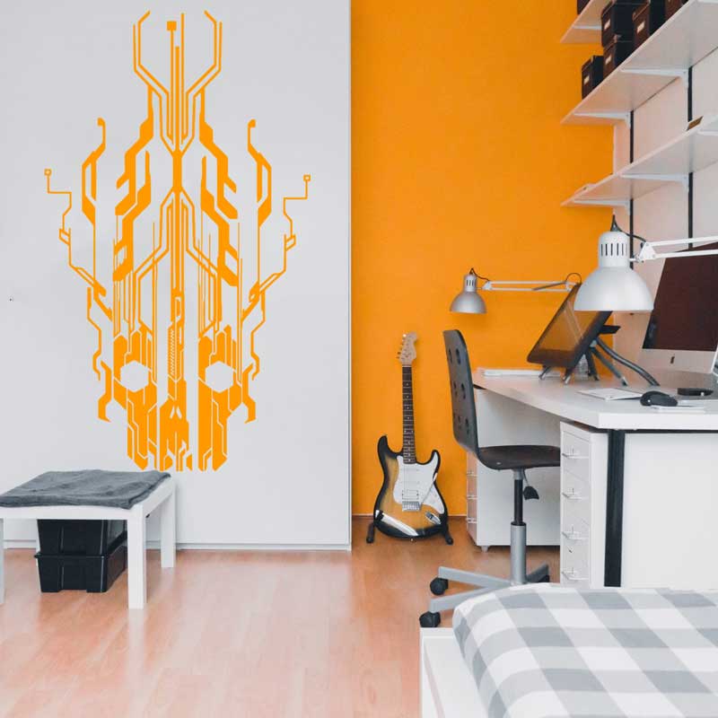 Chip Circuit Tech Skull Winylo – Office Tech Furniture recenzja i cena