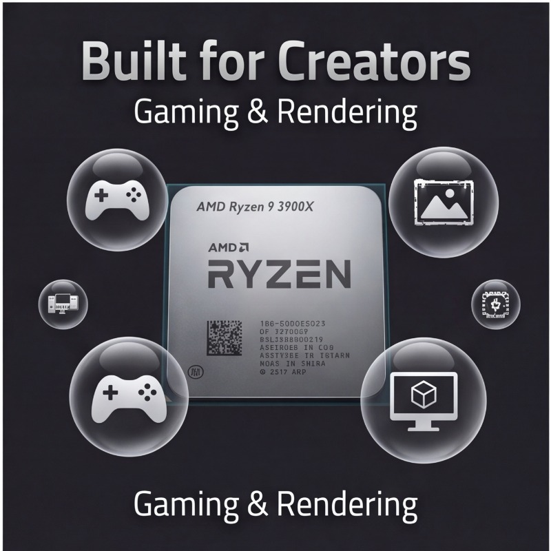Procesor AMD Ryzen 9 3900X R9  – Amd Cpu Ryzen 9 recenzja i cena