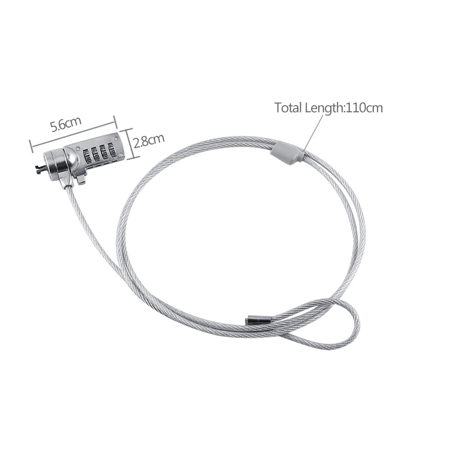 Odstraszacz kradzieży laptopa  – Cable Lock Laptop recenzja i cena