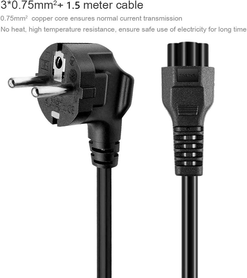 1.5M EU Uniwersalna 3-pinowa w – Cable Lock Laptop recenzja i cena