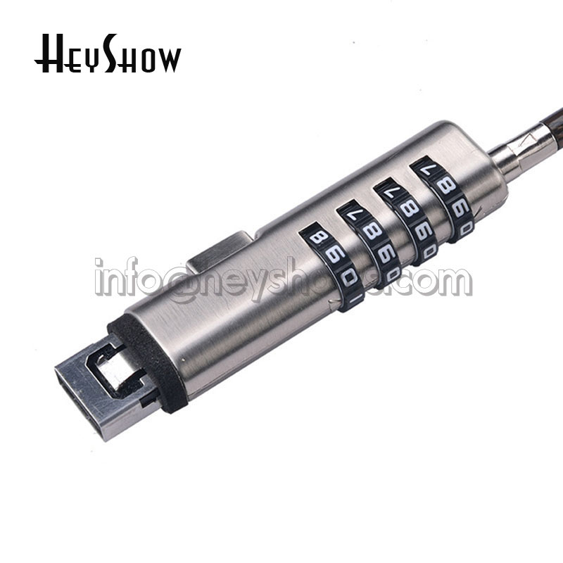 4-cyfrowy zamek USB zabezpiecz – Cable Lock Laptop recenzja i cena