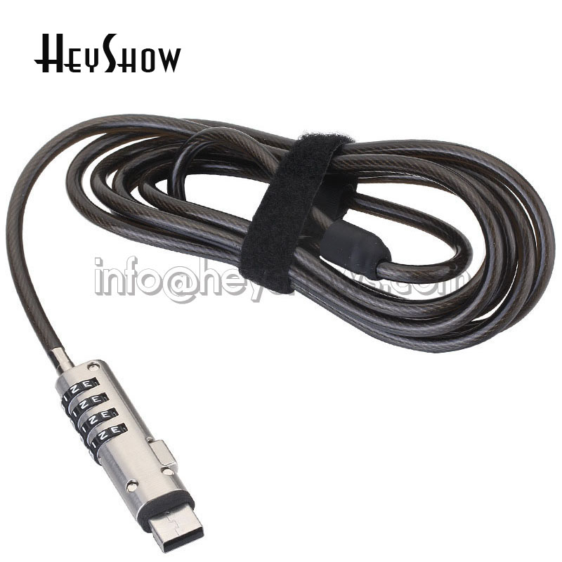 4-cyfrowy zamek USB zabezpiecz – Cable Lock Laptop recenzja i cena