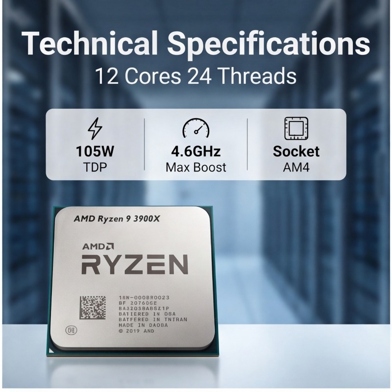 Procesor Ryzen 9 3900X do komp – Amd Cpu Ryzen 9 recenzja i cena