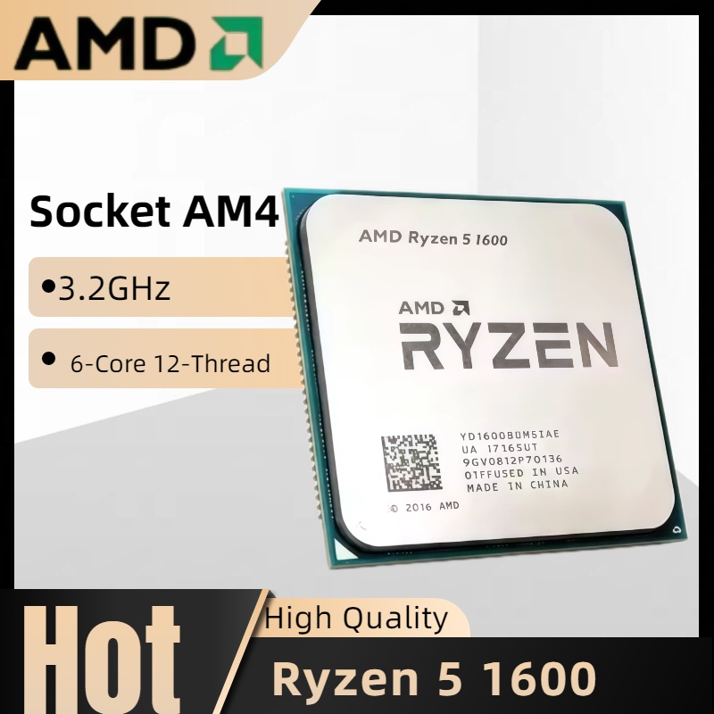 AMD Socket AM4 Ryzen 5 1600 R5 – Amd Cpu Ryzen 5 recenzja i cena