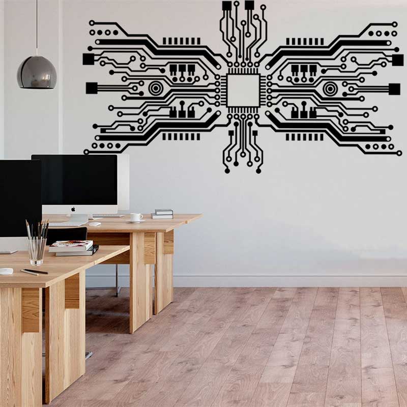 Naklejka ścienna z obwodami dr – Office Tech Furniture recenzja i cena