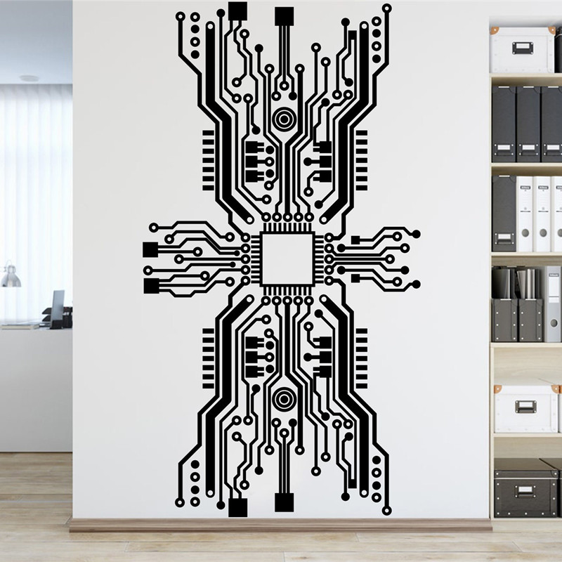 Naklejka ścienna z obwodami dr – Office Tech Furniture recenzja i cena